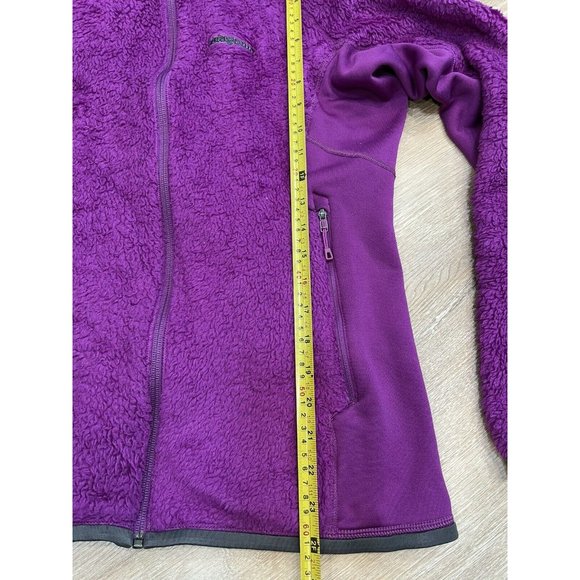 Patagonia Women'S R3 Hi-Loft Hoody Jacket Purple Sz Medium Zip Front - Picture 8 of 12